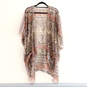 Millau Sheer Open Front Kaftan / Caftan / Kimono